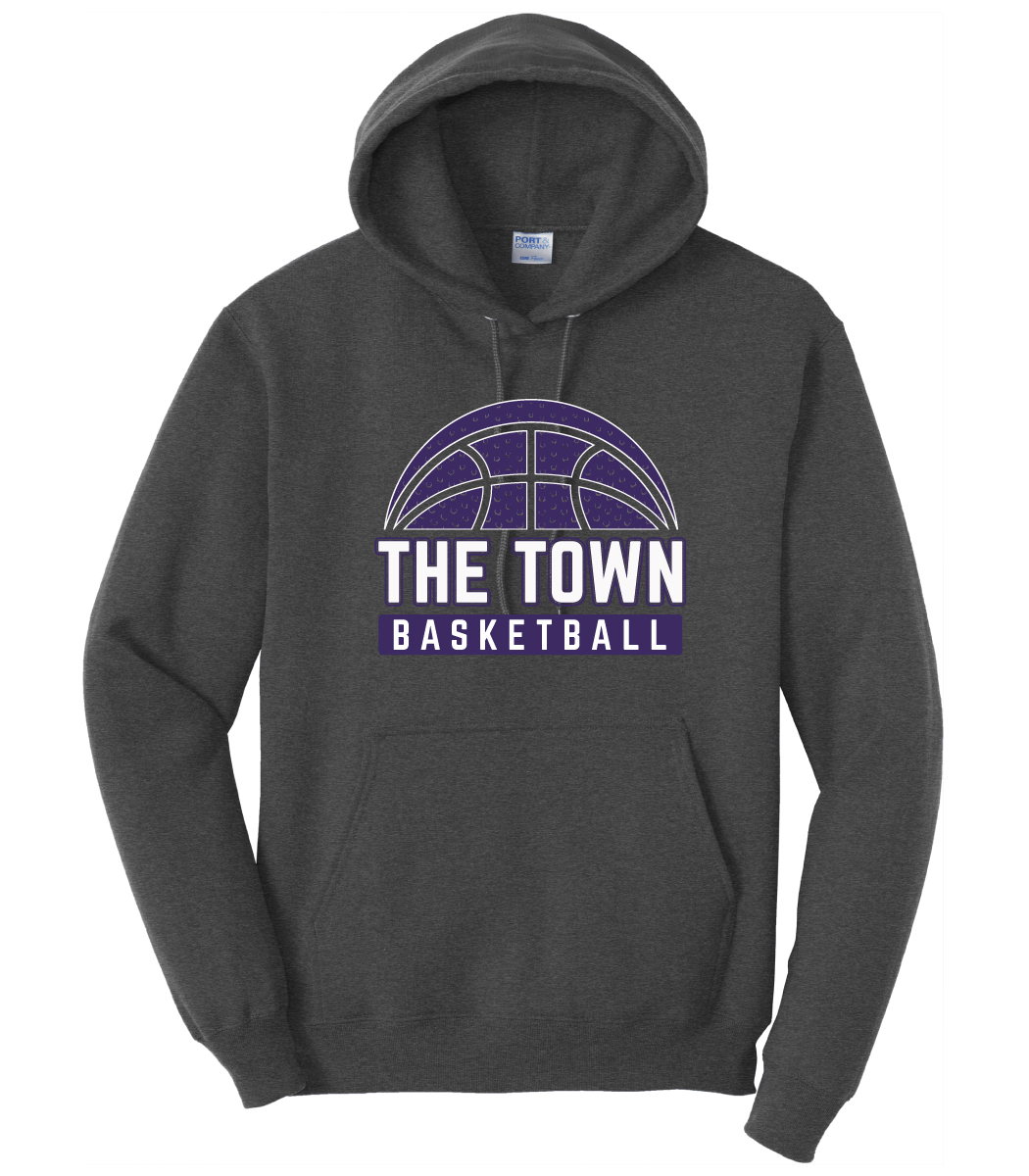 The Town Basketball 2024 - 2 Color Gray Hooded Sweatshirt