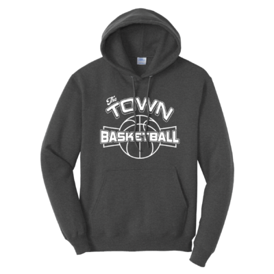 The Town Basketball - 2025 Dark Heather Gray Hooded Sweatshirt