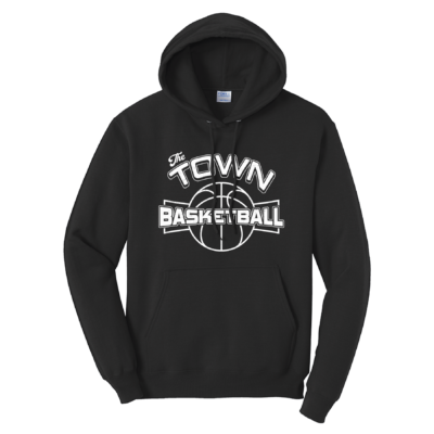 The Town Basketball - 2025 Black Hooded Sweatshirt