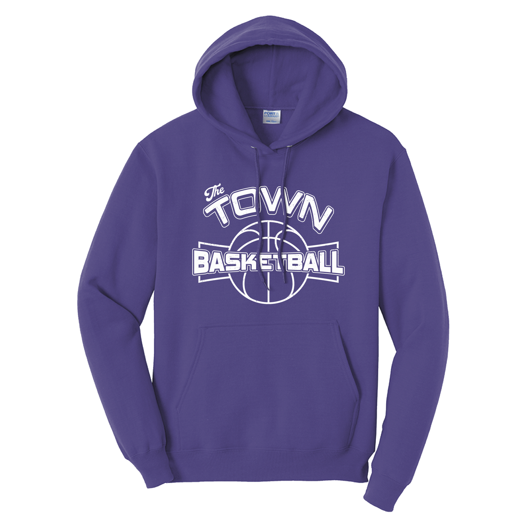 The Town Basketball - 2025 Purple Hooded Sweatshirt