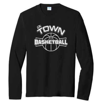 The Town Basketball - 2025 Black Long Sleeve T-Shirt