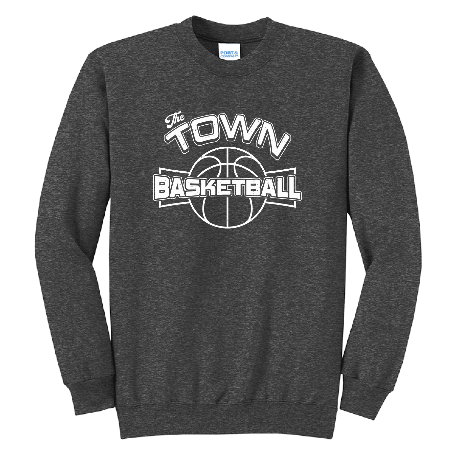 The Town Basketball - 2025 Dark Heather Gray Sweatshirt
