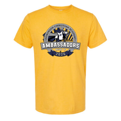 DCA 2026 Ambassador - Heather Gold T-Shirt