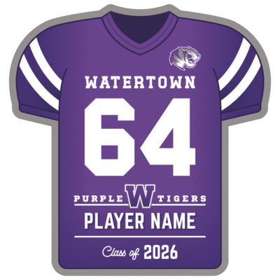 WHS Football Jersey Sign